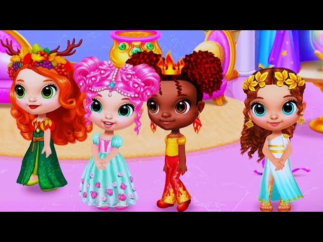 Video for kids princesses enchanted castle