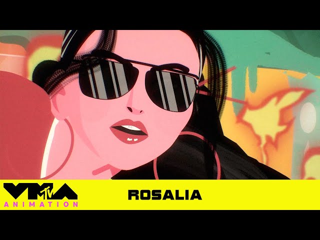 Rosalía Brings The Heat In Her Animated Performance from the 2019 VMAs 🔥💃  MTV