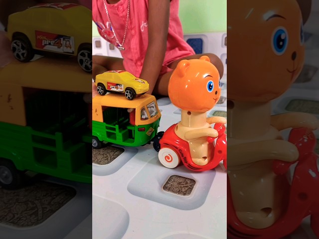 Satisfying video I rc car I auto rickshaw I jcb Video I tractor #shorts #jcb @RitamToys