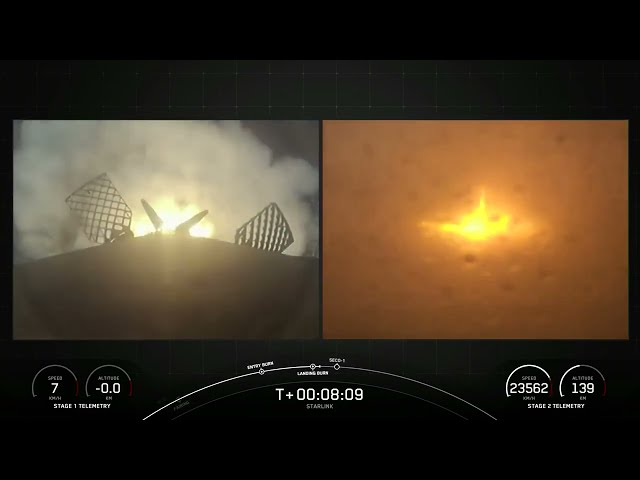 TOUCHDOWN! SpaceX Falcon 9 | Starlink 6-77