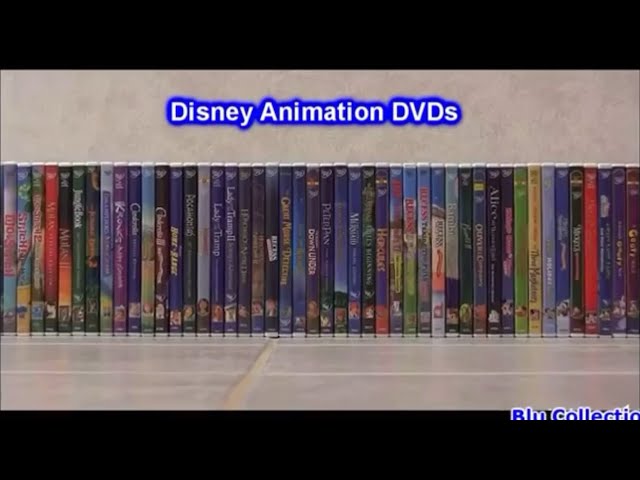 My Disney Pixar DVD Animation Collection