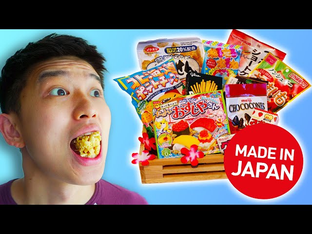 These are the 7 CRAZIEST Japanese Snacks! (found only in Japan)