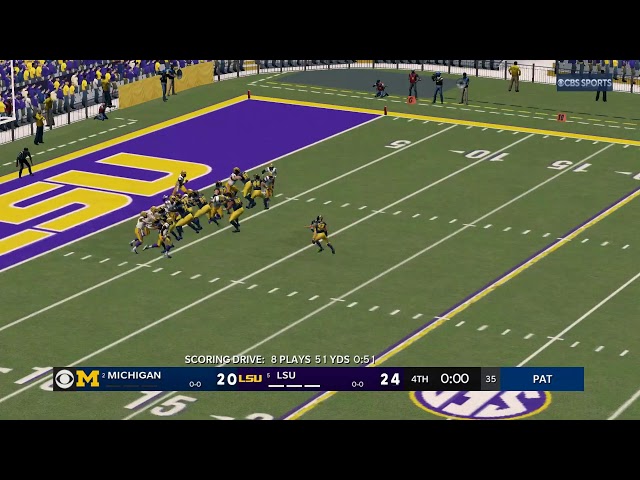 #5 Michigan (2-2) vs #7 LSU (2-2) | MCFL Week 5 Opener