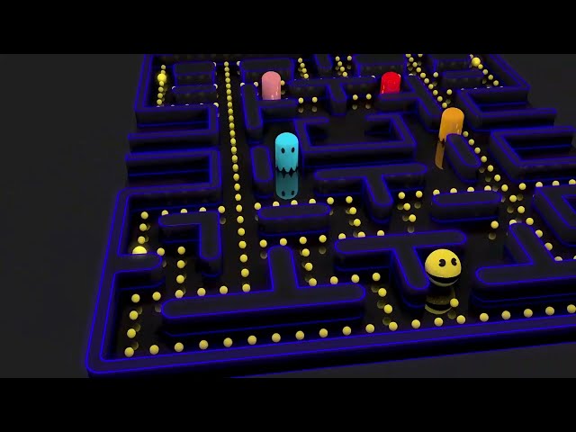 Pacman 3D - Representation of the original Pacman videogame in the third dimension