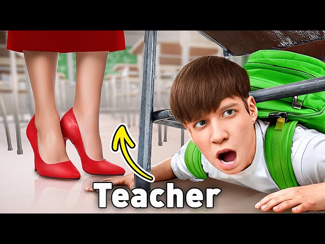 Kid vs Bad Teacher! Hilarious School Hacks and Amazing School Gadgets