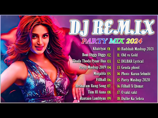 Nonstop party mashup dance DJ songs💀new hindi remix song 2024 bollywood dance remix songs #dj