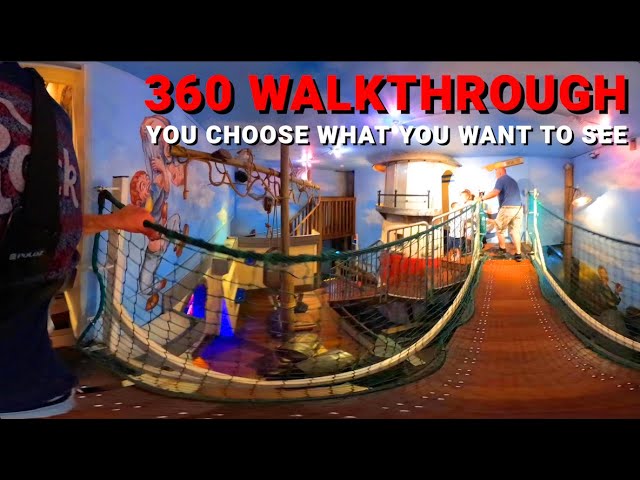 BAKKEN - HURLUMHEJ FUN HOUSE ON-RIDE 4K 360° POV WALKTHROUGH