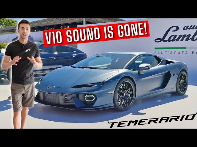 2025 Lamborghini Temerario: First Look, Walkaround and Impressions! *V10 Values Will Skyrocket!!*