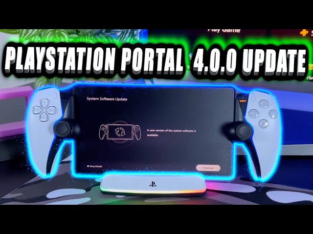 Playstation Portal 4.0.0 Update | Cloud Gaming + New Features!