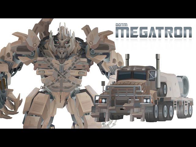 MEGATRON  (DOTM) - Short Flash Transformers Series