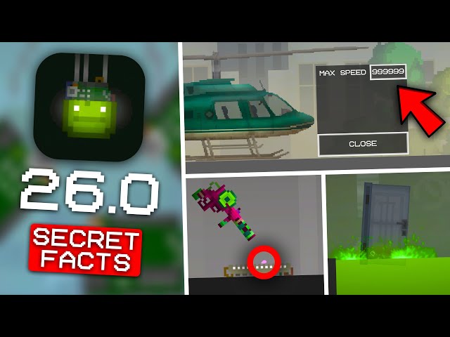 5 SECRET FACTS of the NEW UPDATE 26.0 in Melon Playground