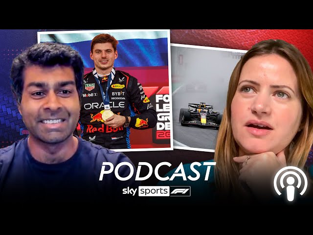 Is Max Verstappen the best wet weather driver of ALL-TIME? 🌧  | Sky Sports F1 Podcast