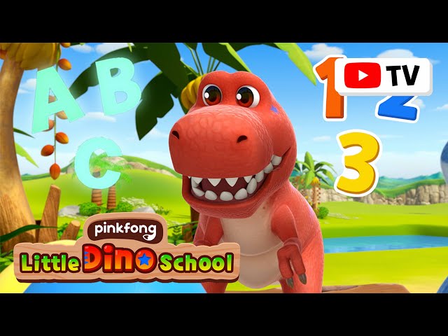 [130 Minutes] 🎵 Dino School Full Playlist | Educational Dinosaur Songs | Pinkfong Dinosaurs for Kids