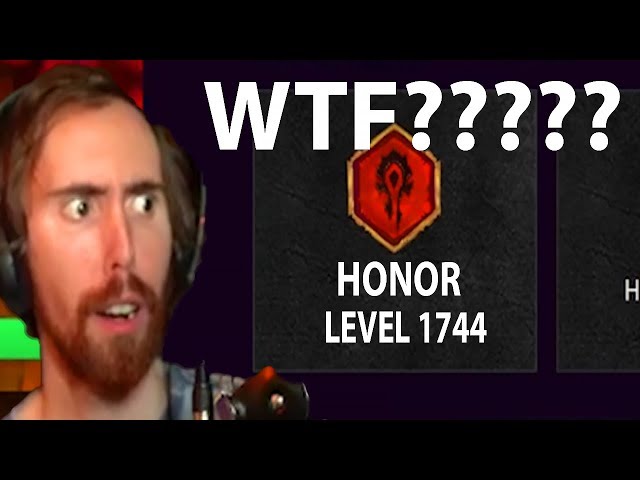 Asmongold finds a NEVER SEEN BEFORE mount and a player with UNBELIEVABLE Honor Level