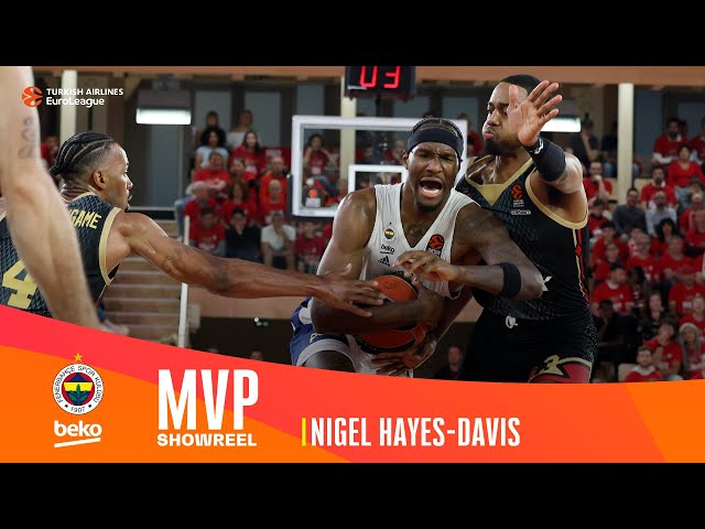 Nigel HAYES-DAVIS | MVP SHOWREEL | Playoffs Game 1 | 2023-24 Turkish Airlines EuroLeague