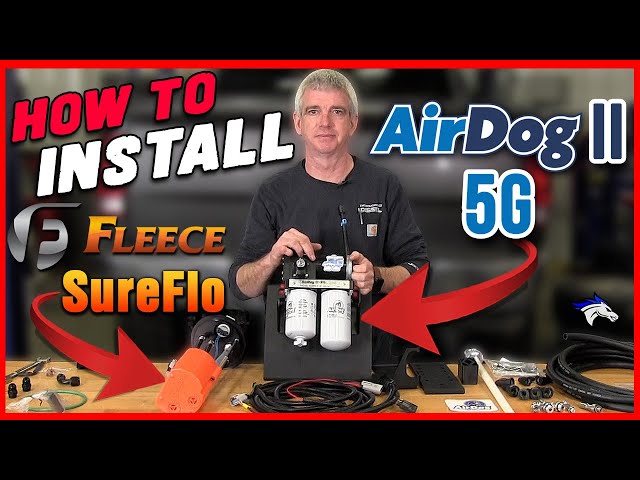 How To Install AirDog II 5G Lift Pump, Fleece Sending Unit, Fleece Fuel Filter Delete #cummins #fyp