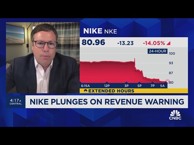 Nagel: This is likely the last bad report for Nike, a clearing event