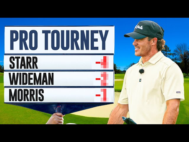 Top 10 In A Pro Golf Tournament