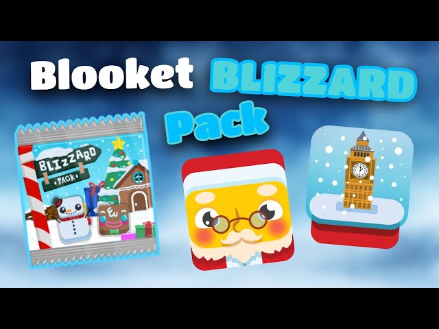 When Is The Blooket Blizzard Pack DROPPING?