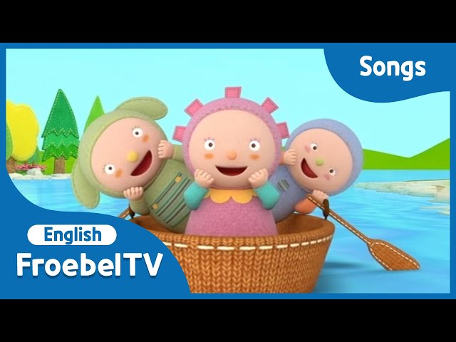 [Nursery rhymes for kids] Row, row, row your boat | Best song | Kids Songs