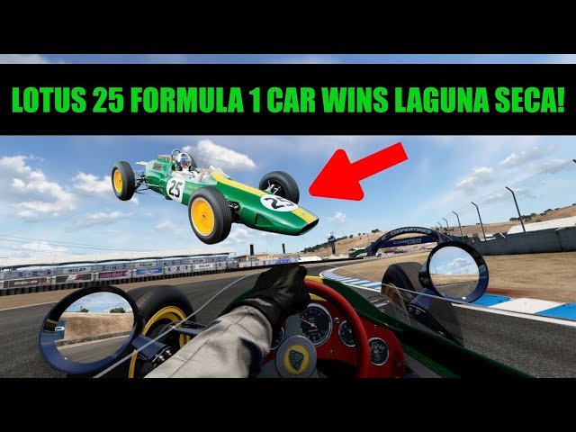 Project Cars 2 | Lotus 25 Formula 1 | Laguna Seca | Virtual Reality Sim Racing