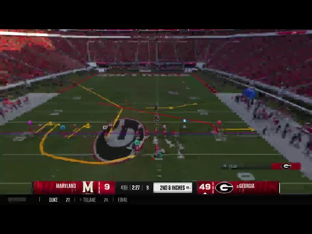 Da Wolfs #10 Georgia Bulldogs 1-0 vs Maryland Terrapins 1-1 2025