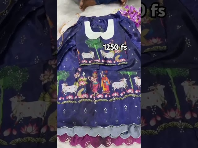 Kids kalamkari dresses available-9490990391 #viralvideo #fashion #chandu #tranding #subscribe