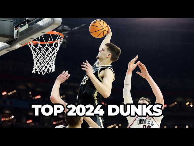 Top dunks of the 2024 NCAA men's tournament