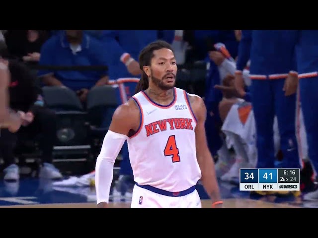 Derrick Rose 23 PTS 5 THREES Full Highlights vs Magic 🔥