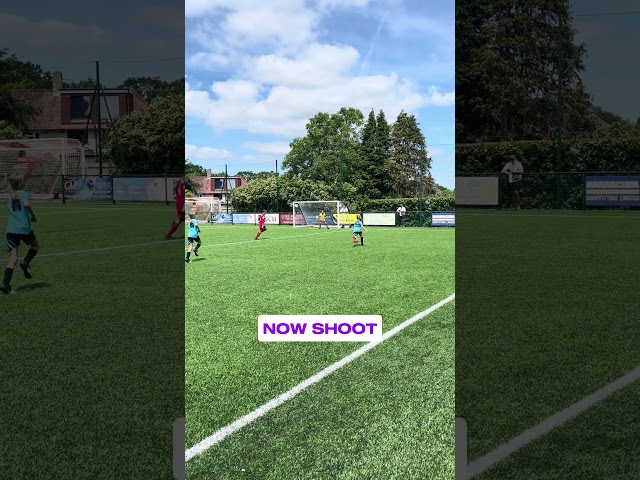 She'll score ONE day! #football #soccer #soccershorts #girlsfootball #girlssoccer #goals #pusb