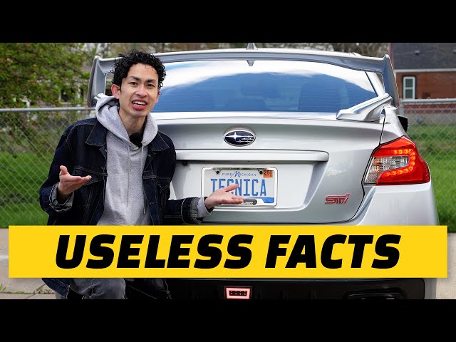 WRX STI Facts (That Won't Help You Go Fast)