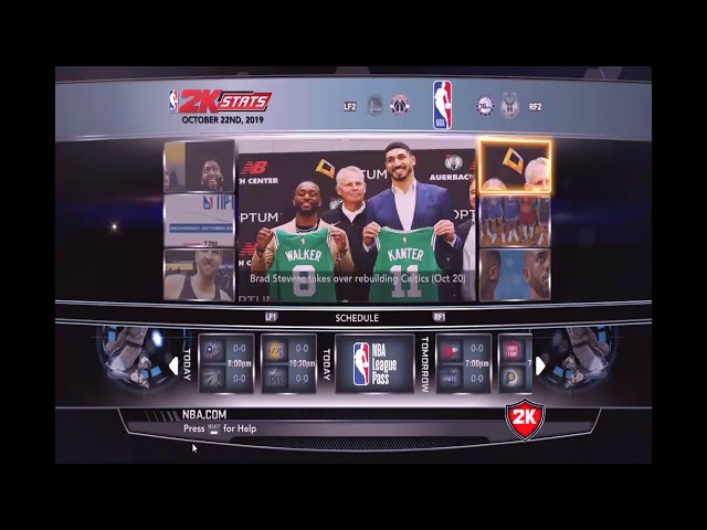 NBA2K20 FANTASY LEAGUE SEASON