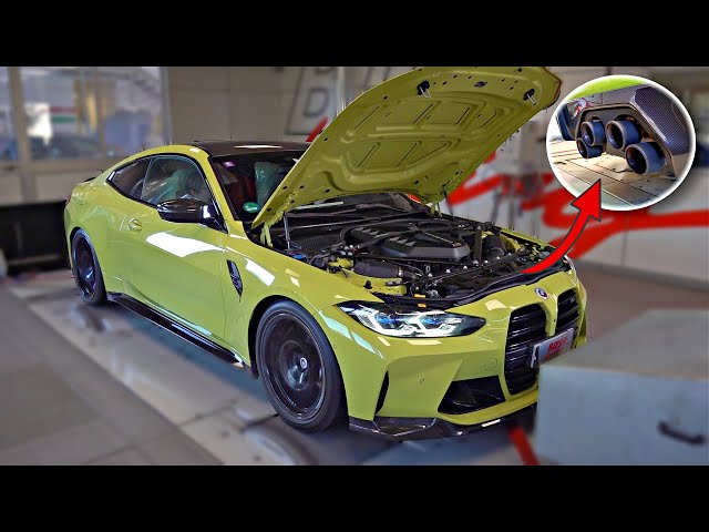 G82 BMW M4 feat. M-Performance OPF Delete Exhaust | 300+km/h DYNO Pulls + POV OnBoard