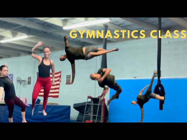 Gymnastics class