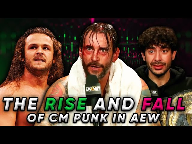 The Rise And Fall Of CM Punk In AEW