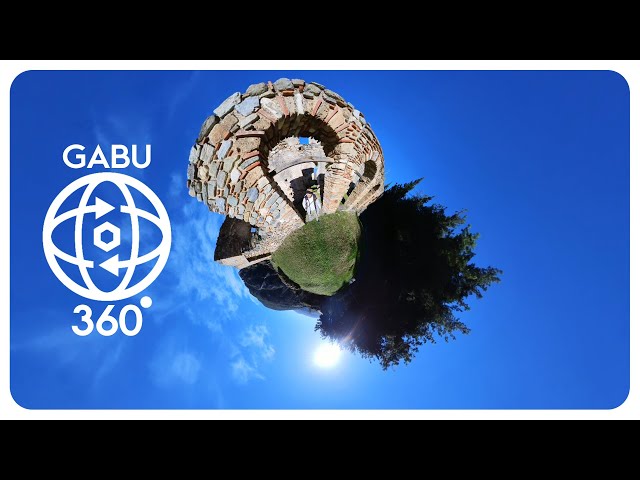 Byzantine Castle in ACROPOLIS | Σέρβια 🇬🇷 Servia | Music without copyright 360 VR exploration IRL |