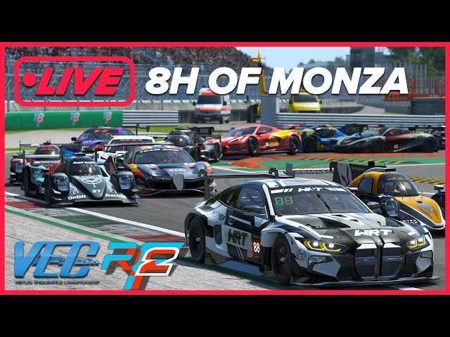 rFactor 2 Online - Virtual Endurance Championship - 8 Hours of Monza