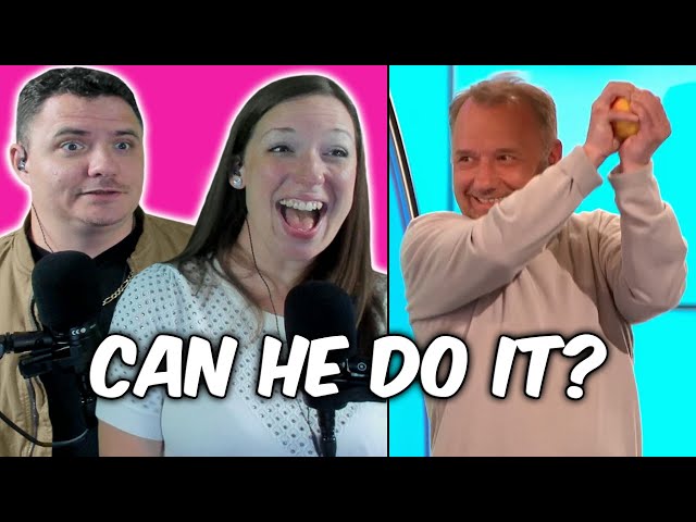 Can Bob Mortimer Really Break an Apple in Half!? WILTY (REACTION)