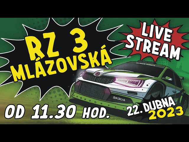 RALLYE ŠUMAVA KLATOVY 2023 - RZ 3 MLÁZOVSKÁ