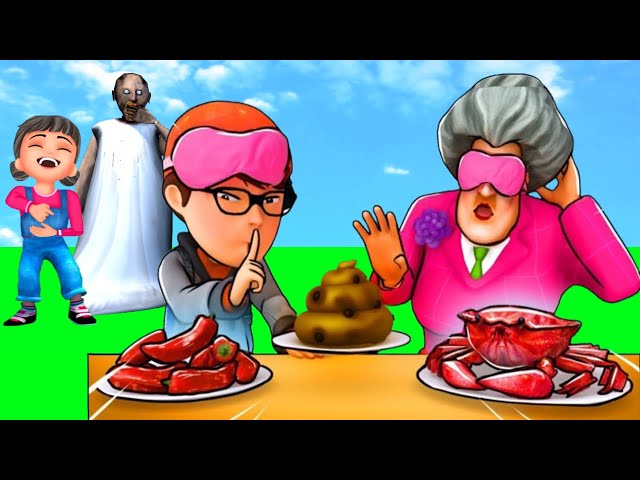 Scary Teacher 3D vs Squid Game 2 The Best Troll Miss T Game Nice or Error 5 Times Challenge