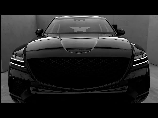 [NEW] Genesis GV80 Coupe 'The BLACK' Unveiled. #gv80쿠페블랙