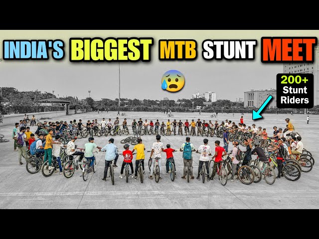 INDIA'S BIGGEST CYCLE STUNT MEET | World Bicycle Day 2024