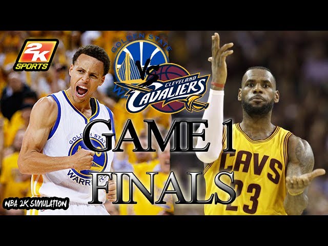 Cleveland Cavaliers vs Golden State Warriors - Game 1 - 2017 NBA Finals - NBA 2K17