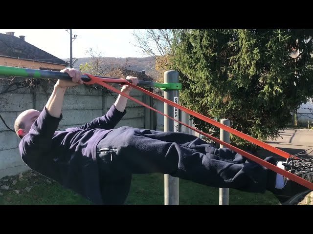 Assisted Front Lever