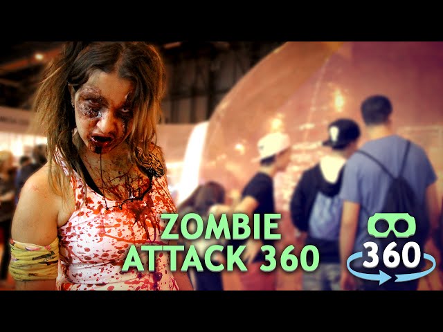 Zombie Attack Horror 360º Virtual Reality #360Video #VirtualReality #VR #360