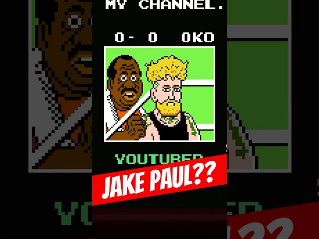 JAKE PAUL in Mike Tyson’s Punch-Out!!