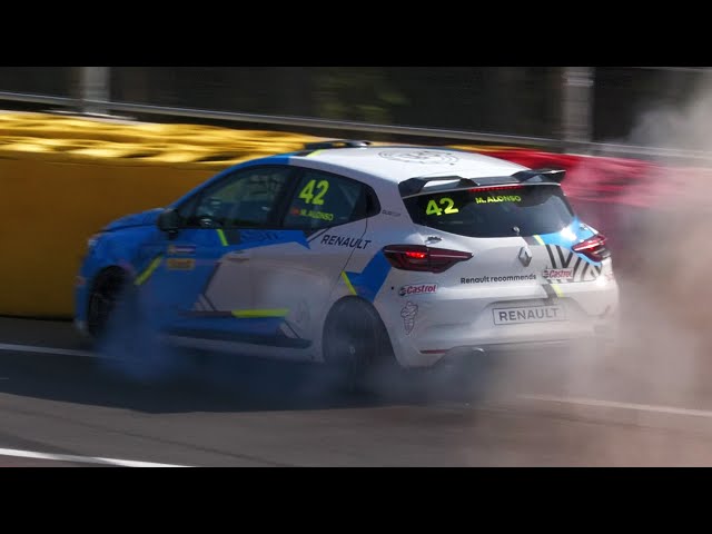 GT Open Spa 2023 - Renault Clio Cup Europe - CRASH, SPINS + ACTION