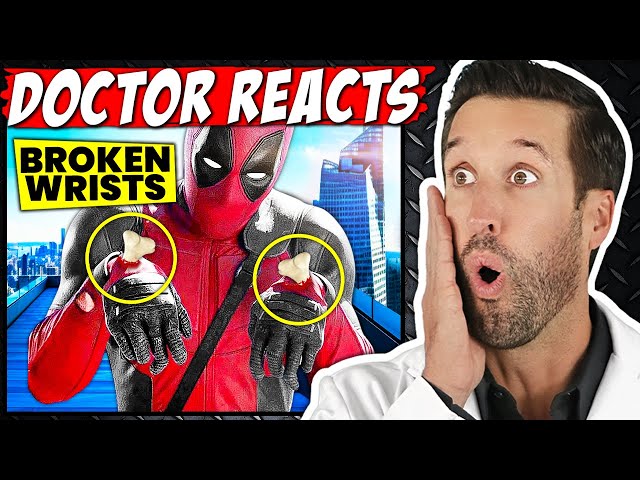 ER Doctor REACTS to Marvel's Deadpool Fight Injuries