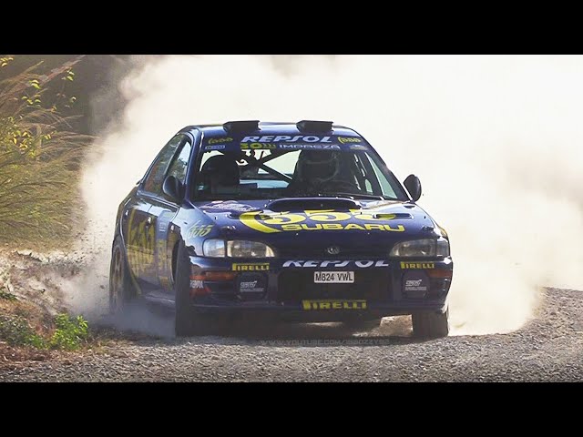 30th Anniversary of the Subaru Impreza GC8 '555' Gr. A Rally Car: Tribute at 2023 RallyLegend!