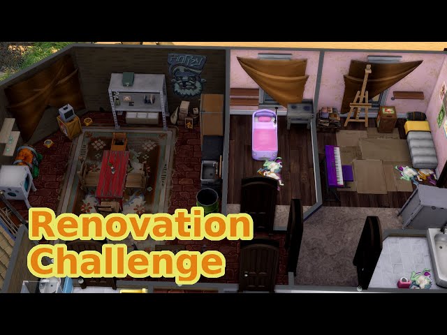 Rental Renovation | House Build Challenge | Sims 4 videos